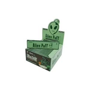 Alien Puff Kingsize Green Papers 50 Booklets