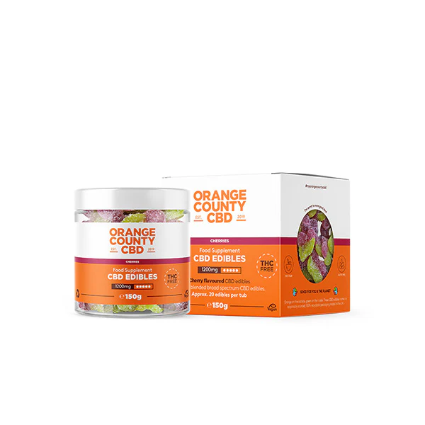 Orange County CBD 1200mg Gummies - Small Pack - Image 3