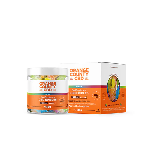 Orange County CBD 1200mg Gummies - Small Pack - Image 4