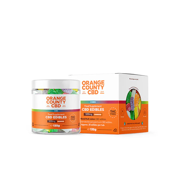 Orange County CBD 1200mg Gummies - Small Pack - Image 5