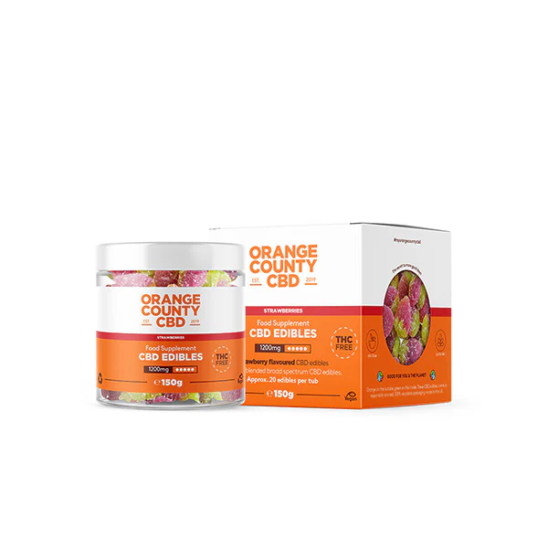 Orange County CBD 1200mg Gummies - Small Pack - Image 6